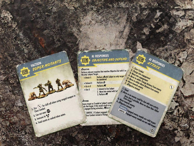 Fallout: Wasteland Warfare [Board Game, 1-8 Players] Board Game Modiphius   
