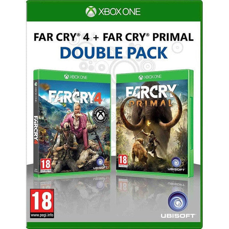 Far Cry 4 & Far Cry Primal Double Pack [Xbox One] Xbox One Video Game Ubisoft   