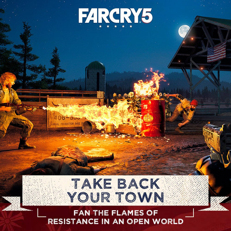 Far Cry 5 [Xbox One] Xbox One Video Game Ubisoft   