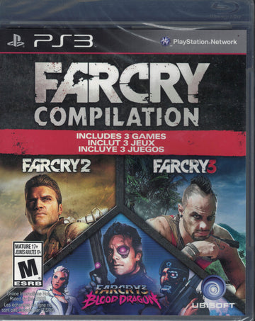 Far Cry Compilation - 2, 3, Blood Dragon [PlayStation 3] PlayStation 3 Video Game Ubisoft   