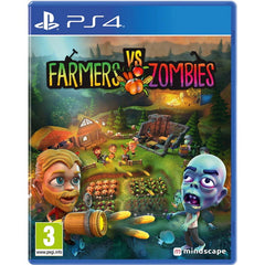 Farmers vs. Zombies [PlayStation 4] PlayStation 4 Video Game Mindscape   