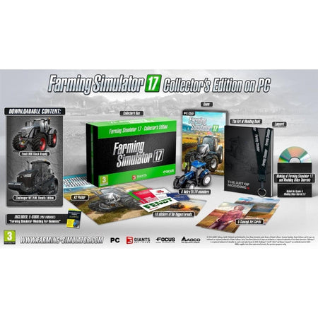 Farming Simulator 17: Collector's Edition [PC] PC Video Game Maximum Games   