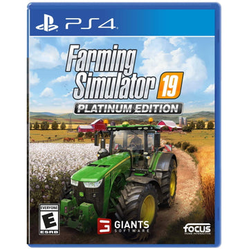 Farming Simulator 19 - Platinum Edition [PlayStation 4] PlayStation 4 Video Game Maximum Games   