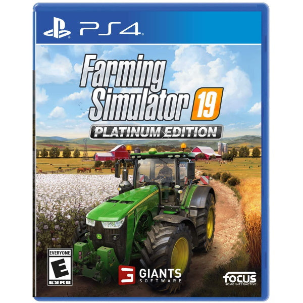 Farming Simulator 19 - Platinum Edition [PlayStation 4] PlayStation 4 Video Game Maximum Games   