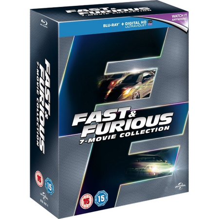 Fast & Furious: 7-Movie Collection [Blu-Ray Box Set] DVDs & Blu-Rays Universal Studios   