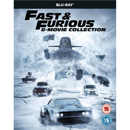 Fast & Furious: 8-Movie Collection [Blu-Ray Box Set] DVDs & Blu-Rays Universal Pictures   