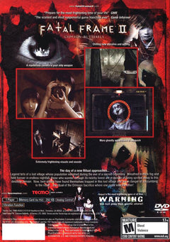 Fatal Frame II: Crimson Butterfly [PlayStation 2] PlayStation 2 Video Game Koei Tecmo   
