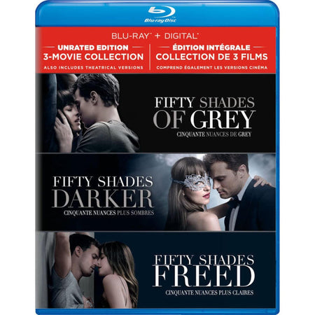 Fifty Shades: 3-Movie Collection [Blu-Ray + Digital Box Set] DVDs & Blu-Rays Universal Pictures   