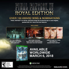 Final Fantasy XV - Royal Edition [Xbox One] Xbox One Video Game Square Enix   