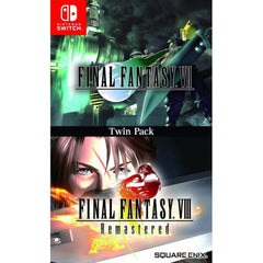 Final Fantasy VII / Final Fantasy VIII Remastered Twin Pack [Nintendo Switch] Nintendo Switch Video Game Square Enix   