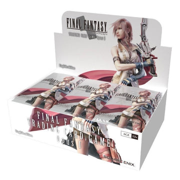 Final Fantasy TCG: Opus I Collection Factory Sealed Booster Box - 36 Packs Card Game Square Enix   