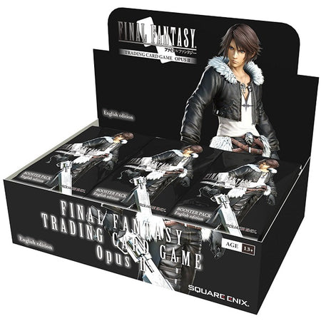 Final Fantasy TCG: Opus II Collection Factory Sealed Booster Box - 36 Packs Card Game Square Enix   