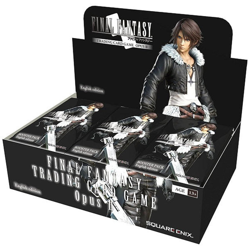Final Fantasy TCG: Opus II Collection Factory Sealed Booster Box - 36 Packs Card Game Square Enix   