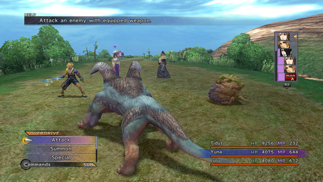 Final Fantasy X-2  (PS2) Gameplay 