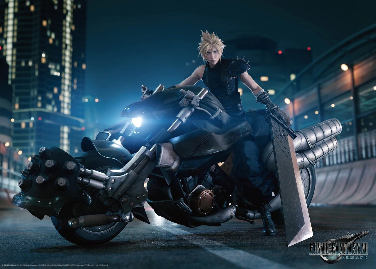 キャラクター Cloud Strife & Hardy-Daytona PLAYARTS FINAL FANTASY VII BRING ARTS Action Figure - CLOUD STRIFE
