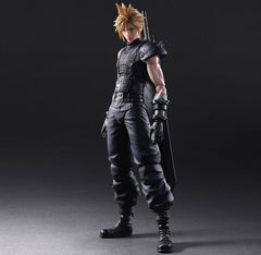 Final Fantasy VII Remake - Play Arts Cloud Strife & Hardy Daytona Action Figures [Collectible] PlayStation 4 Video Game Square Enix   