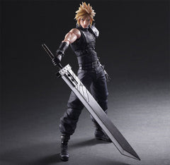 Final Fantasy VII Remake - Play Arts Cloud Strife & Hardy Daytona Action Figures [Collectible] PlayStation 4 Video Game Square Enix   