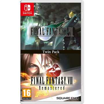 Final Fantasy VII / Final Fantasy VIII Remastered Twin Pack [Nintendo Switch] Nintendo Switch Video Game Square Enix   