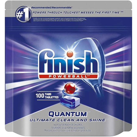 Finish Quantum Max Fresh Dishwasher Detergent Tabs - 100 Tablets [House & Home] House & Home Finish   