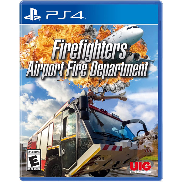 Firefighters: Airport Fire Department [PlayStation 4] PlayStation 4 Video Game UIG Entertainment   