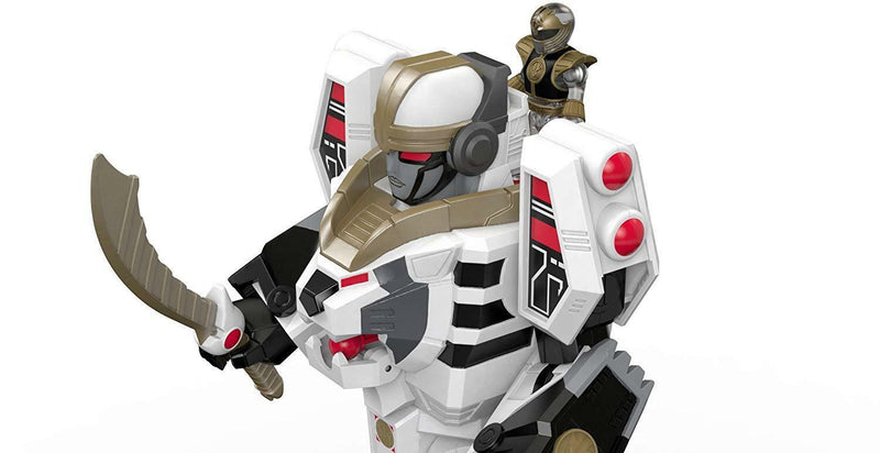 Power Rangers White Ranger & Warrior Mode Tigerzord Toys & Games Fisher Price