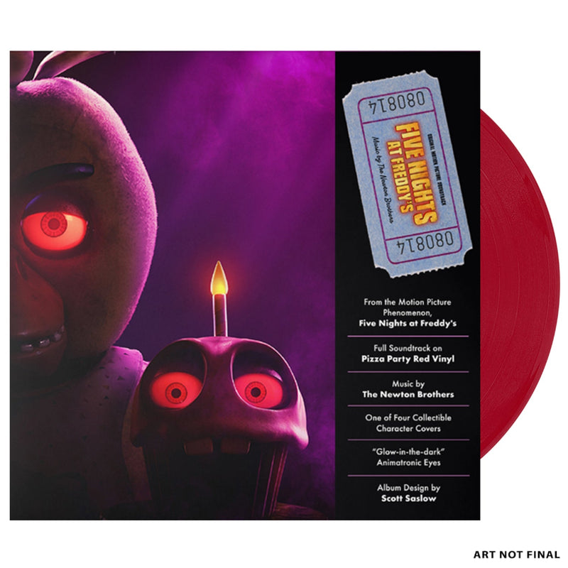 Five Nights at Freddy's Vinyl Soundtrack - 1 Random Cover [Audio Vinyl] Audio CD/Vinyl iam8bit   