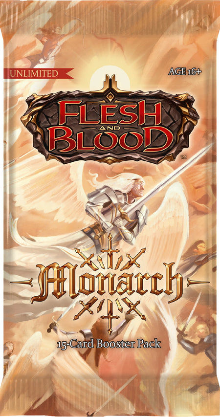 Flesh and Blood TCG: Monarch Unlimited Booster Box - 24 Packs Card Game Legend Story Studios   