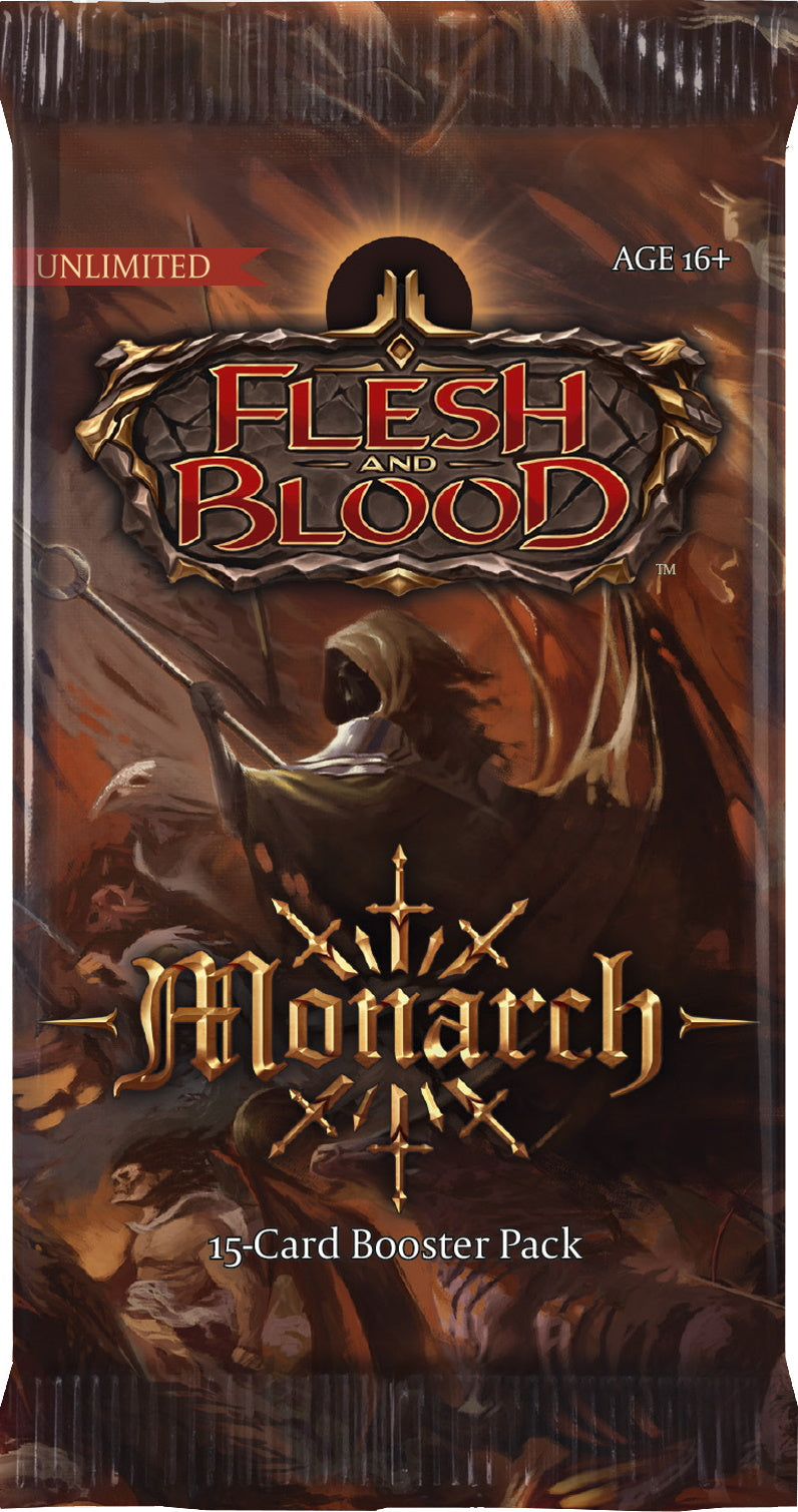 Flesh and Blood TCG: Monarch Unlimited Booster Box - 24 Packs Card Game Legend Story Studios   