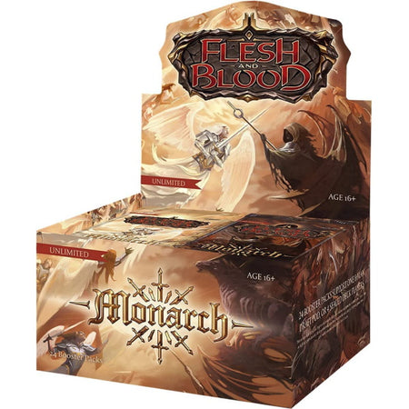 Flesh and Blood TCG: Monarch Unlimited Booster Box - 24 Packs Card Game Legend Story Studios   