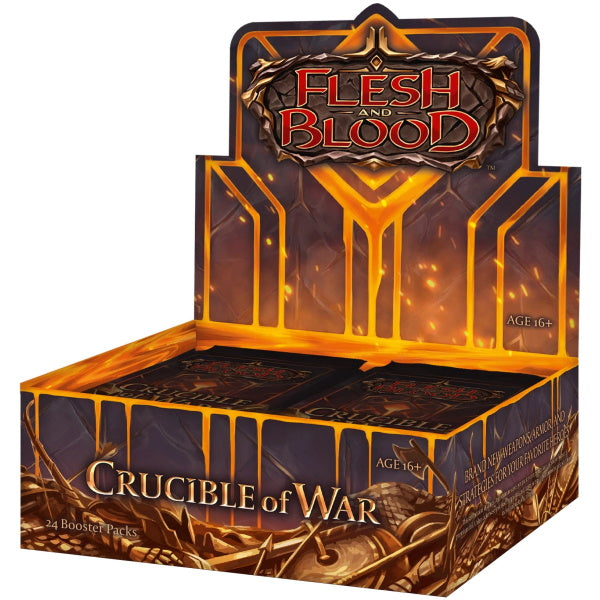 Flesh and Blood TCG: Crucible of War Booster Box - Alpha 1st Edition Card Game Legend Story Studios   