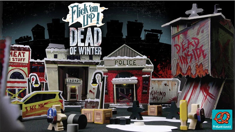 Flick 'em Up!: Dead of Winter [Board Game, 2-10 Players] Board Game Plan B Games   