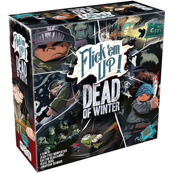 Flick 'em Up!: Dead of Winter [Board Game, 2-10 Players] Board Game Plan B Games   