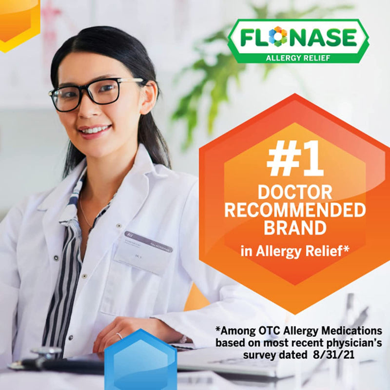 Flonase Allergy Relief Nasal Spray - 3 x 120 Metered Sprays [Healthcare] Healthcare Flonase   