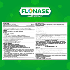 Flonase Allergy Relief Nasal Spray - 3 x 120 Metered Sprays [Healthcare] Healthcare Flonase   