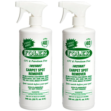 Folex Instant Carpet Spot Remover - 2 Pack - 946mL / 32 fl oz [House & Home] House & Home Folex   