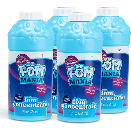 Fom Mania: Foam Refill Concentrate - 354 mL / 12 Fl Oz - 4 Pack Toys & Games Little Kids