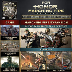 For Honor: Marching Fire Edition [PlayStation 4] PlayStation 4 Video Game Ubisoft