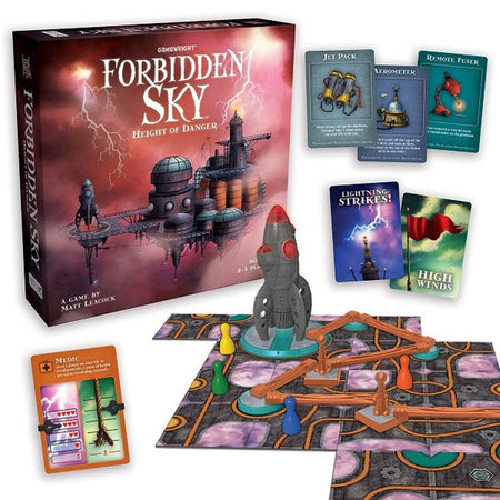 Forbidden Sky - Height of Danger [Board Game, 2-5 Players] Board Game Gamewright   