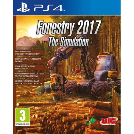 Forestry 2017: The Simulation [PlayStation 4] PlayStation 4 Video Game UIG Entertainment   