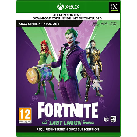 Fortnite: The Last Laugh Bundle [Xbox One / Xbox Series X] Xbox Series X Video Game Epic Games   