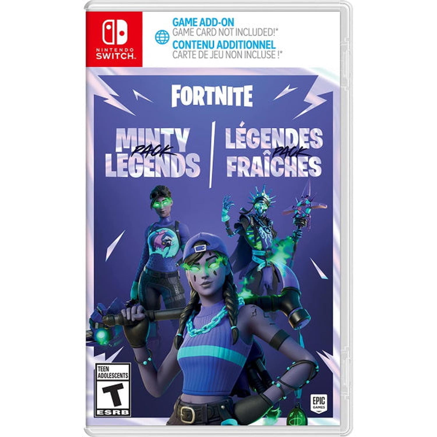 FORTNITE ミンティーレジェンドパック MINTY LEGENDS フォートナイトミンティーレジェンドパック - Switch: Video