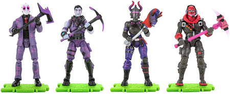 Fortnite Squad Mode 4-Figure Pack, Series 5 - Weapons Included  [Toys, Ages 8+] Toys & Games Jazwares   