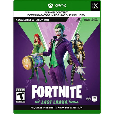 Fortnite: The Last Laugh Bundle [Xbox Series X / Xbox One] Xbox Series X Video Game Epic Games   