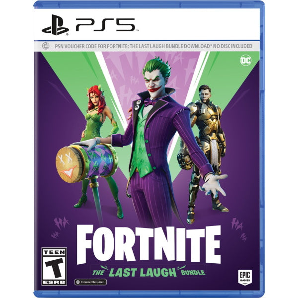 Fortnite: The Last Laugh Bundle [PlayStation 5] PlayStation 5 Video Game Epic Games   