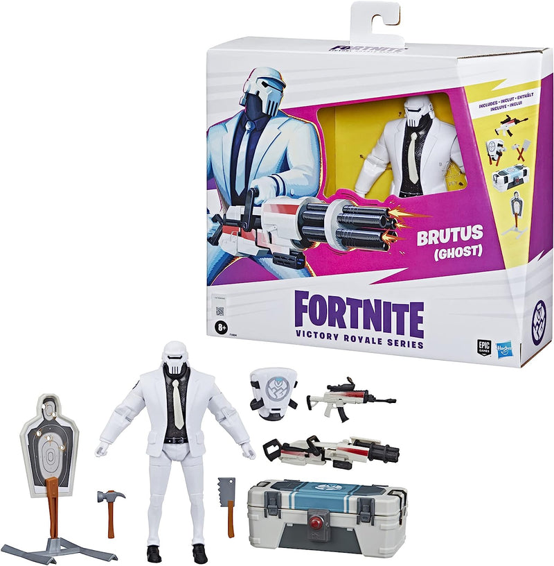 Fortnite Victory Royale Series: Brutus (Ghost) Deluxe Pack 6-Inch Collectible Action Figure with Accessories [Toys, Ages 8+] Toys & Games Hasbro   