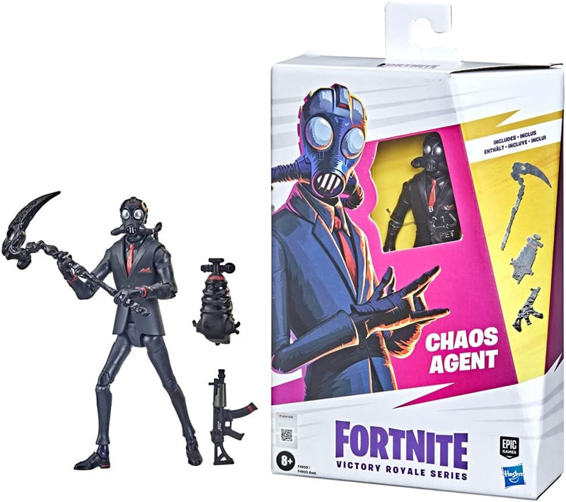 Fortnite Victory Royale Series: Chaos Agent 6-Inch Collectible Action Figure with Accessories [Toys, Ages 8+] Toys & Games Hasbro   