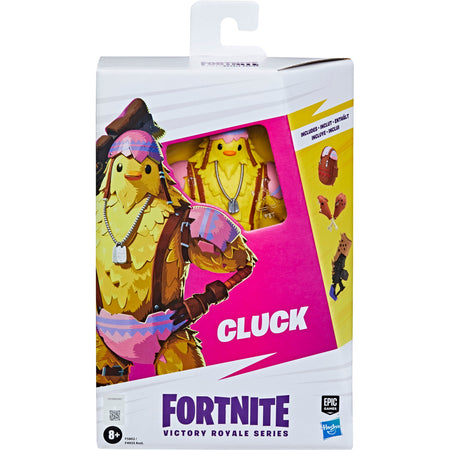 Fortnite Victory Royale Series: Cluck 6-Inch Collectible Action Figure with Accessories [Toys, Ages 8+] Toys & Games Hasbro   