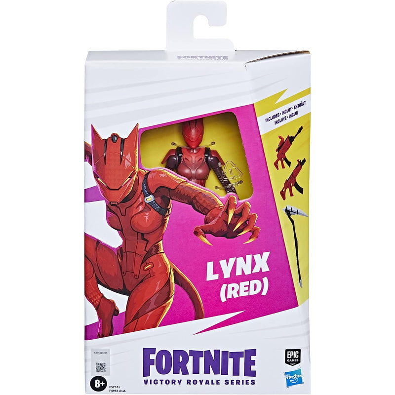 Fortnite Victory Royale Series: Lynx (Red) 6-Inch Collectible Action Figure with Accessories [Toys, Ages 8+] Toys & Games Hasbro   