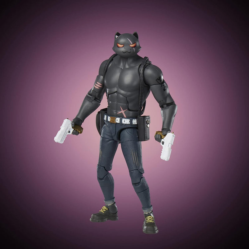 Fortnite Victory Royale Series: Meowscles (Shadow) Deluxe Pack 6-Inch Collectible Action Figure with Accessories [Toys, Ages 8+] Toys & Games Hasbro   