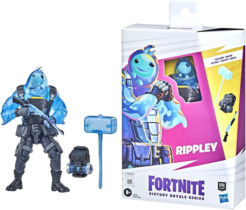 Fortnite Victory Royale Series: Rippley 6-Inch Collectible Action Figure with Accessories [Toys, Ages 8+] Toys & Games Hasbro   